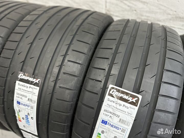 Gripmax SureGrip Pro Sport 285/40 R22 и 325/35 R22 110Y