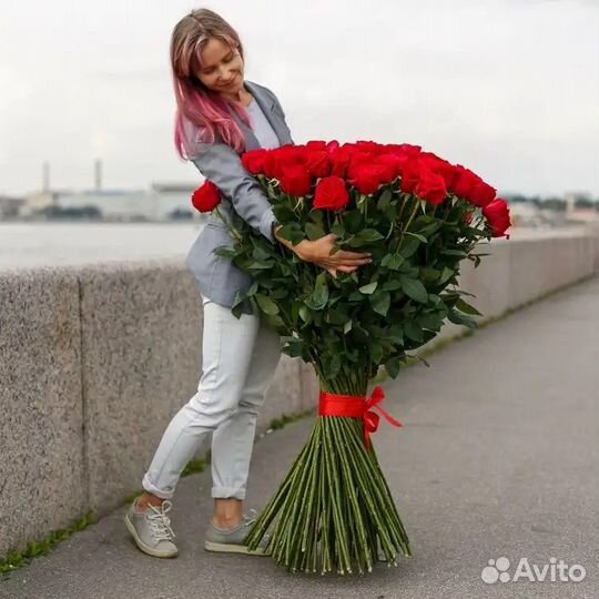 Метровые розы