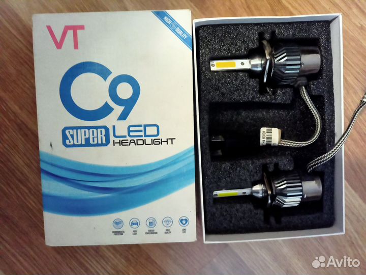 Лампочки h4 super led c9