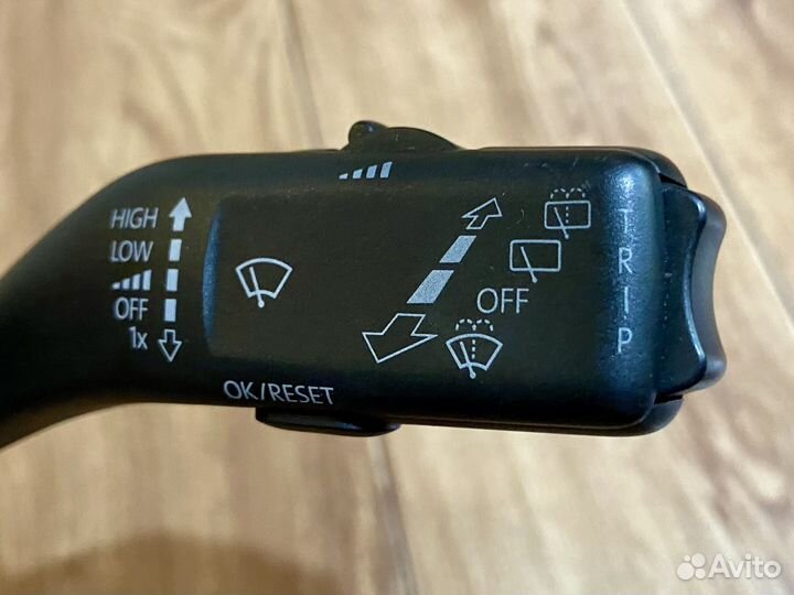 Переключатель поворотов с бк без круиза golf 6