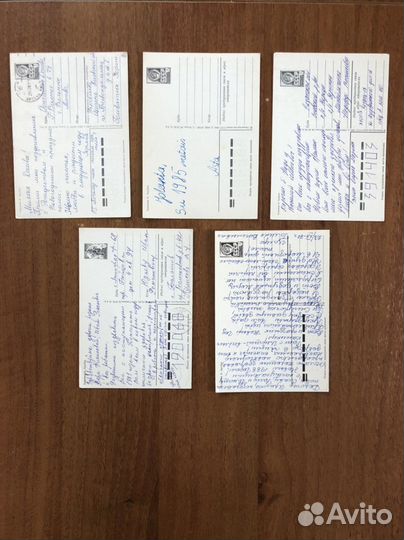 Зарубин, открытки - 9 штук