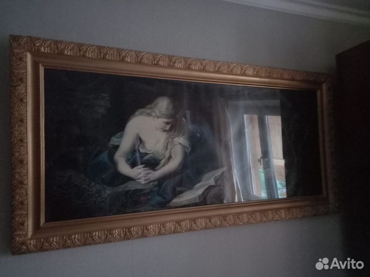 Кающаяся Мария Магдалина в пещере в багете