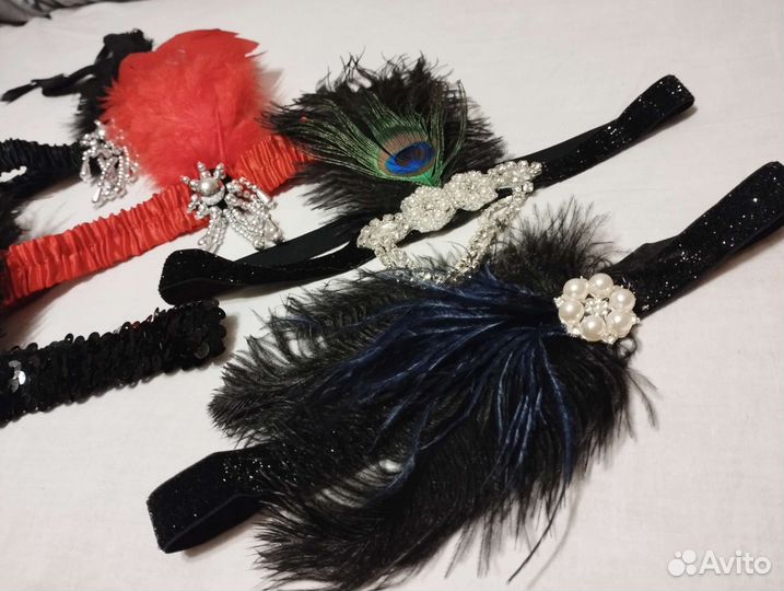 Повязка на голову в стиле Гэтсби