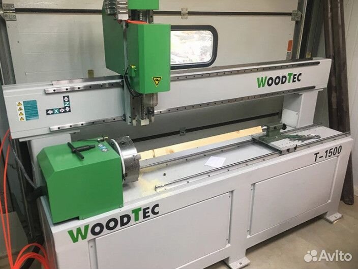 Токарный фрезерный станок с чпу Woodtec Т-1500