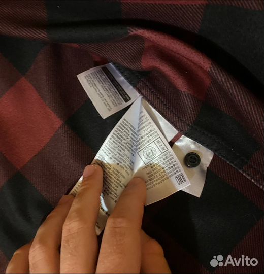 Джинсовая рубашка levis