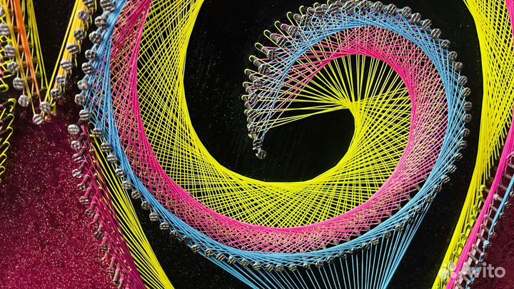 Картина в подарок string art
