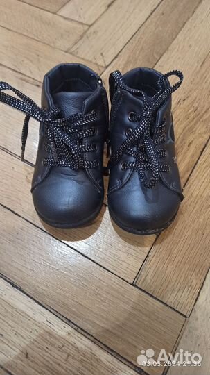 Ботинки весенние для девочки 21 размер