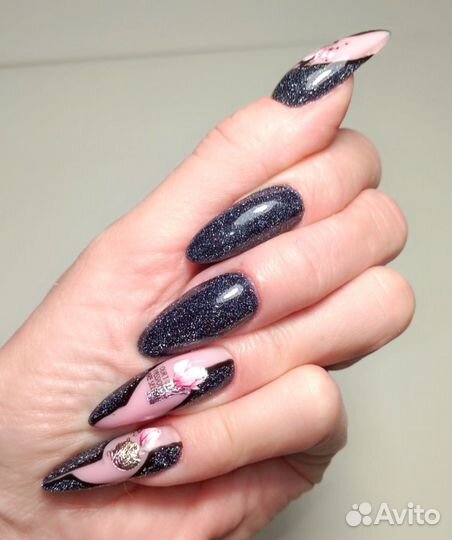 Маникюр. Педикюр. Покрытие шеллак. Наращивание