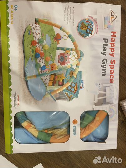 Развивающий коврик для новорожденных