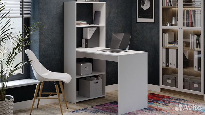 Стол письменный тип 12 Белый