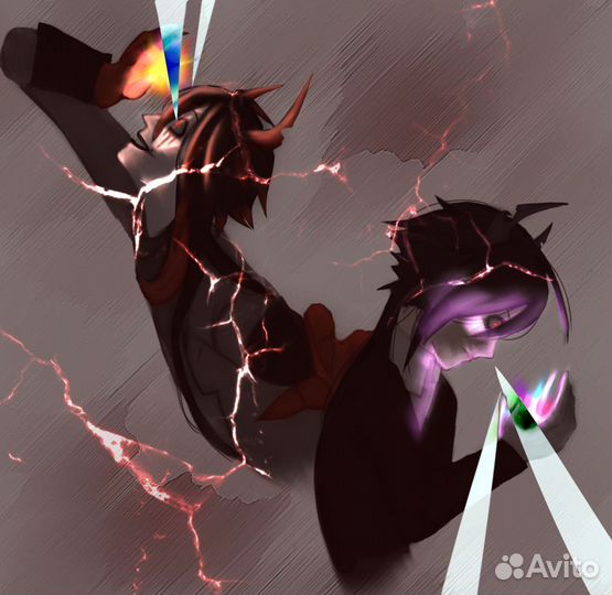 Рисунки на заказ аниме