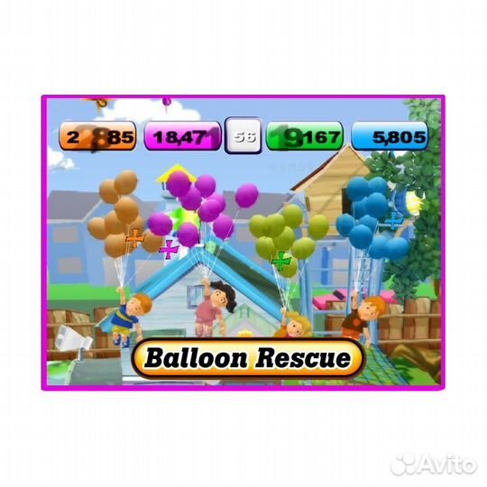 Block Party 20 Games, б/у, английский (Wii)