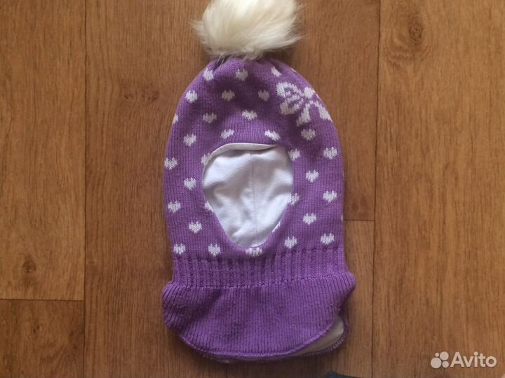 Шапка шлем зимняя