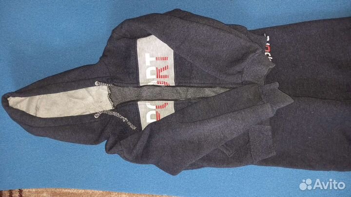 Детский спортивный утепленный костюм