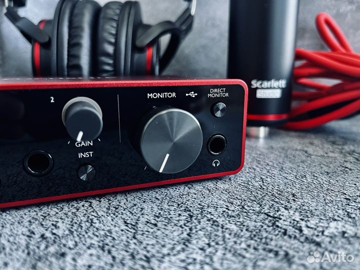 Focusrite Scarlett Solo 3rd gen Studio