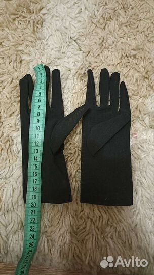 Перчатки чёрные(сетка)
