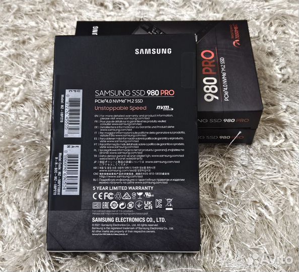 SSD M.2 - Samsung 980 PRO 2TB (Новый)