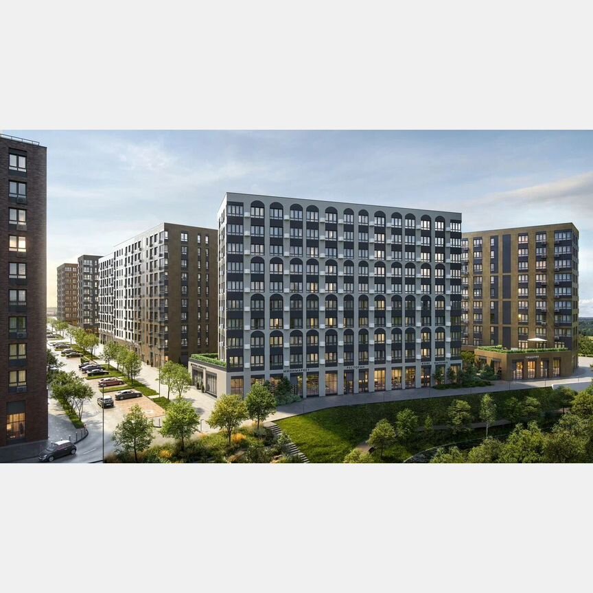 2-к. квартира, 45,6 м², 10/10 эт.