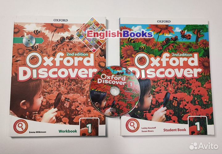 Oxford discover 1, 2nd edition, комплект
