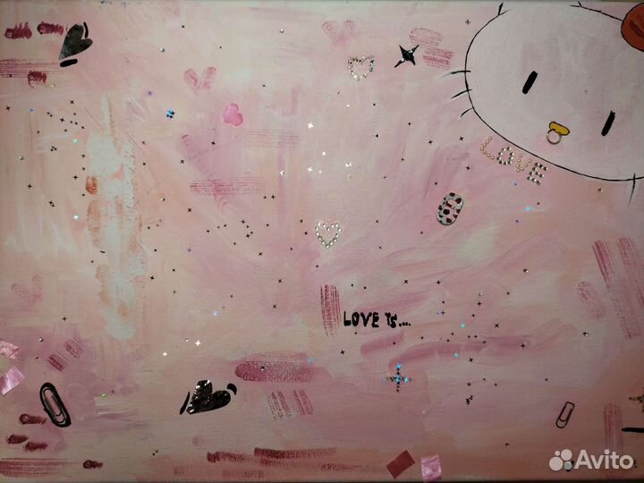 Картина на холсте альт хеллоу китти Москва