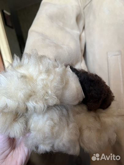 Полушубок из овчины армейский