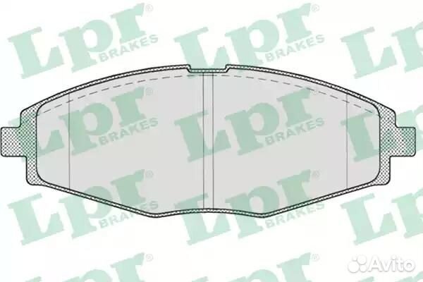 Колодки тормозные дисковые