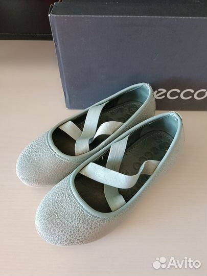 Туфли для девочки ecco натуральные