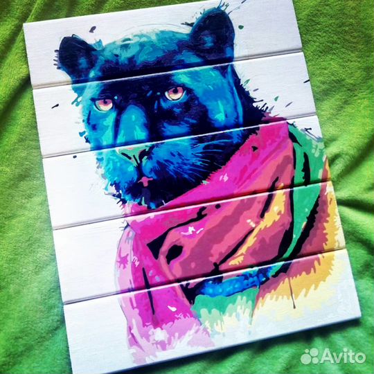 Картина на дереве