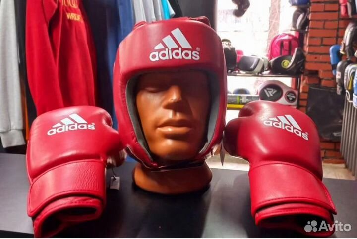 Комплект Adidas aiba кожа