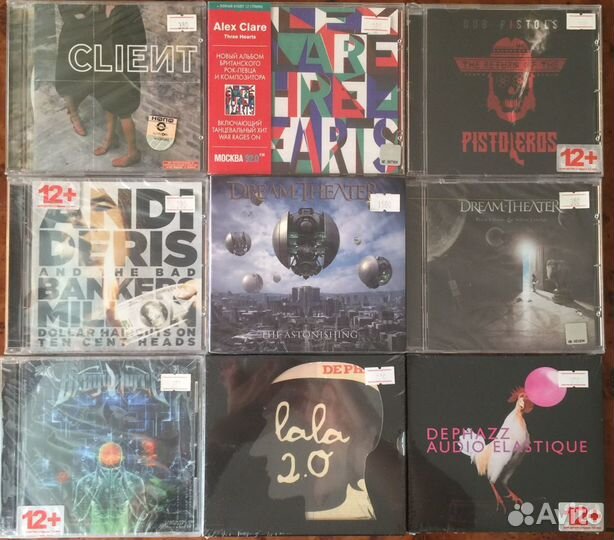 CD Новые/Лицензионные/Металл/Рок