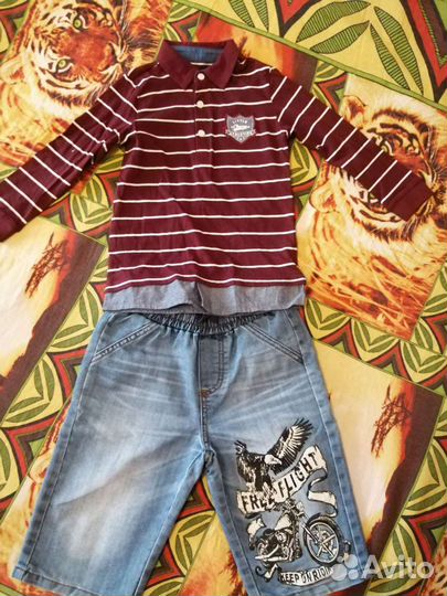 Шорты+рубашка