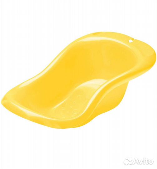 Ванночка с горкой для купания новорождённых 2 в 1