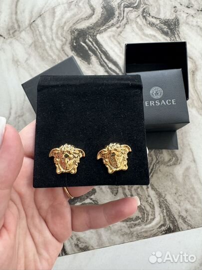 Новые серьги Versace оригинал