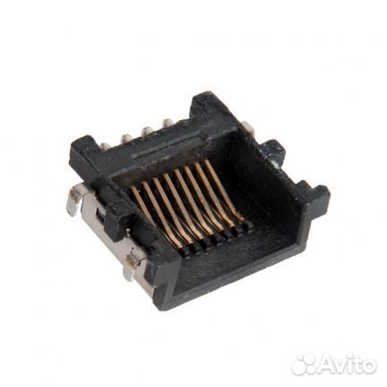 Разъем сетевой карты LAN для asus X553MA с разбора