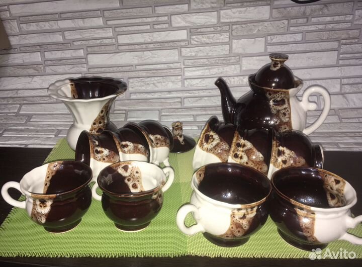 Чайно-кофейный сервиз на 5 персон 