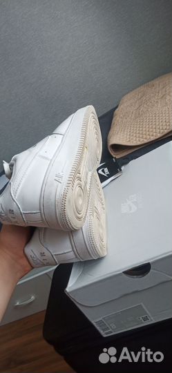 Кроссовки nike air force 1 белые original