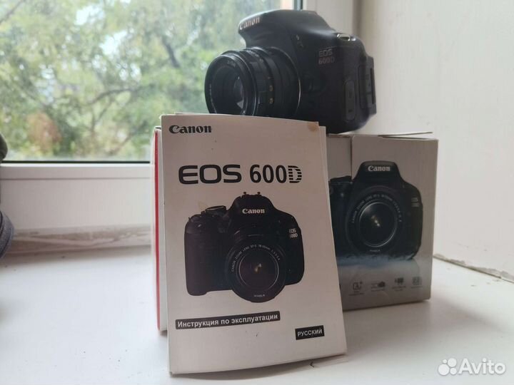 Фотоаппарат Canon eos 600d
