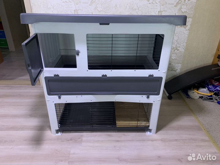 Клетка для грызунов 2х этажная