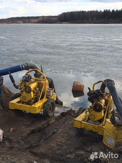 Аренда мощных насосов и мотопомп