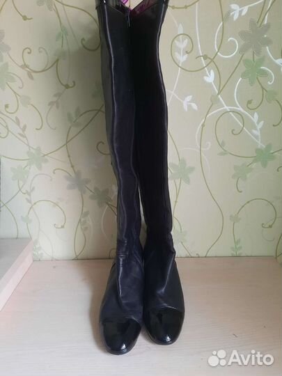 Сапоги ботфорты