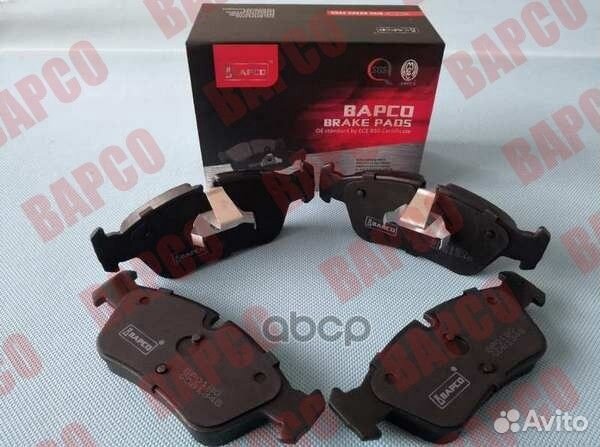 Колодки тормозные дисковые передние BP0180 bapco