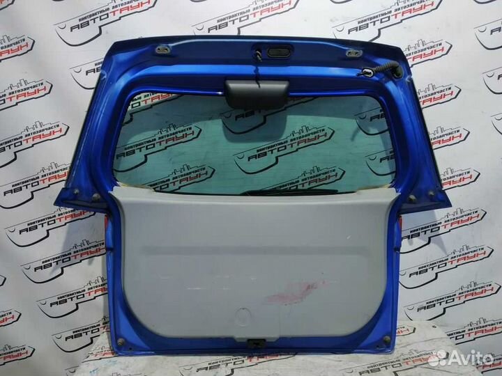 Дверь задняя mazda demio mazda2 DY DY3R DY3W DY5R DY5W D5Y26202X синий, 24A KA3479