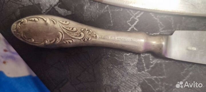 Ложки, ножи мельхиор Кольчугино, СССР