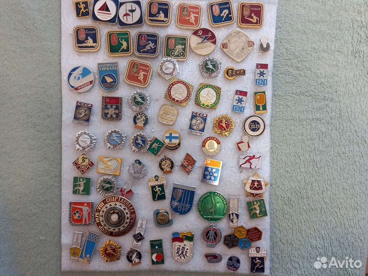 Значки спортивная тематика