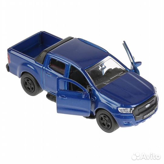 Машина Ford Ranger Пикап 12 см синяя металл инерция Технопарк SB-18-09-FR-N(BU)