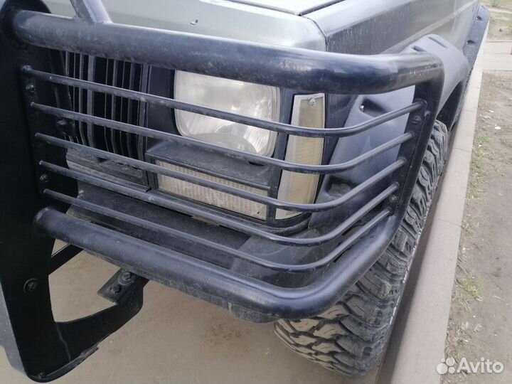 Кенгурятник на jeep cherokee