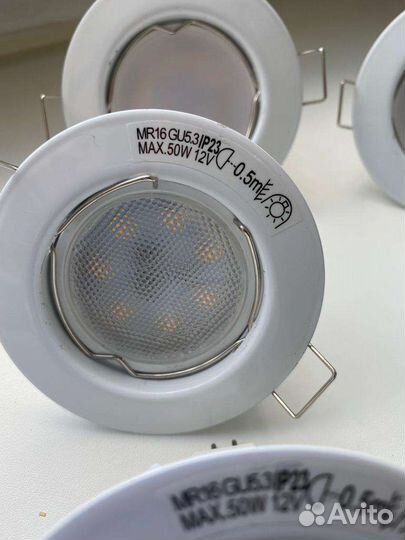 Точечные светильники LED
