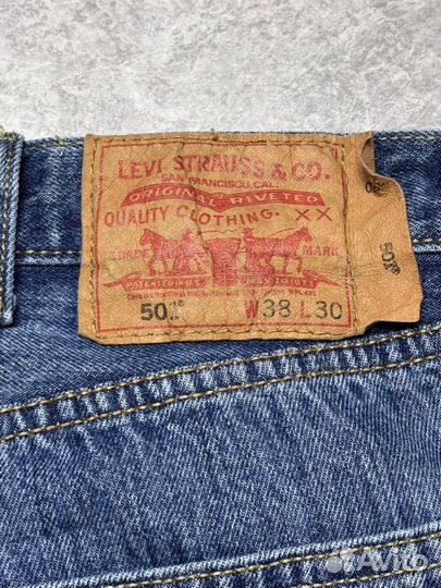 Джинсы levis 501 оригинал w38 l30