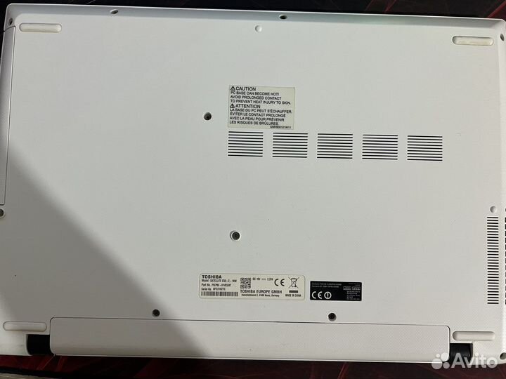 Ноутбук toshiba