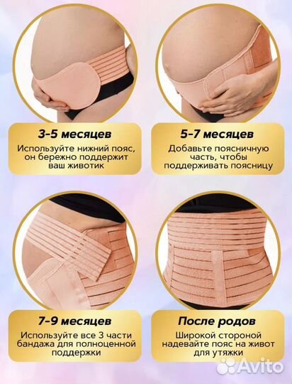 Бандаж для беременных и после родов